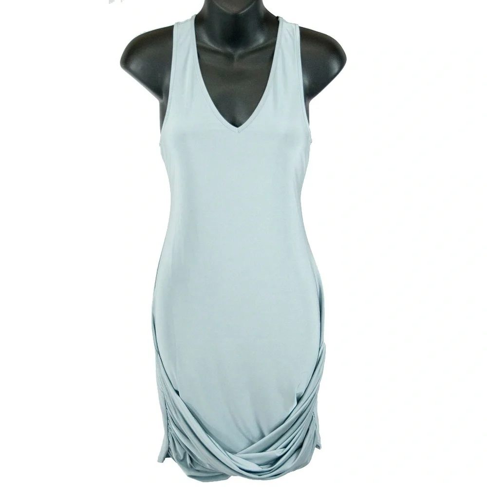 Josh Brodi Mint Silky Knit Sexy Bodycon Dress M - Picture 1 of 6